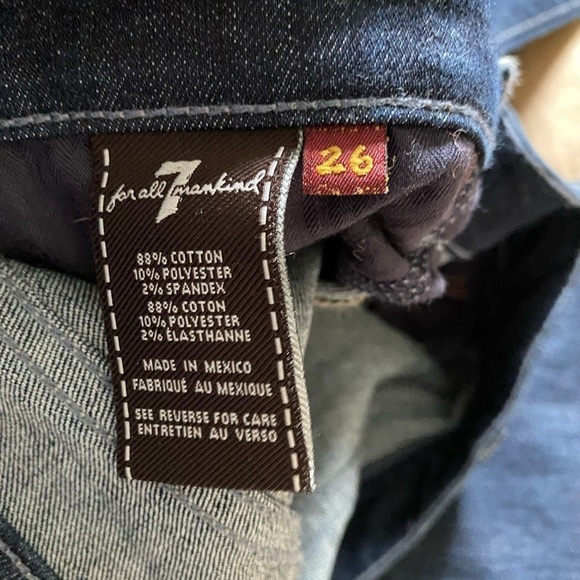 7 for all mankind bootcut mid rise jeans - Picture 5 of 5